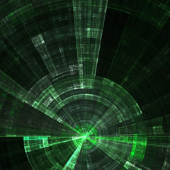 Abstract radial background