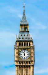 Fototapeta na wymiar Elizabeth Tower, London