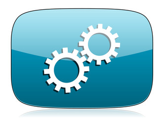 gears icon options sign