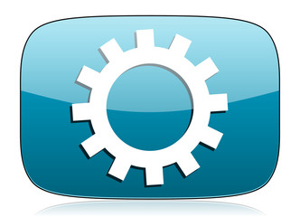 gears icon options sign