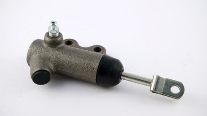 cylinder, clutch on a white background