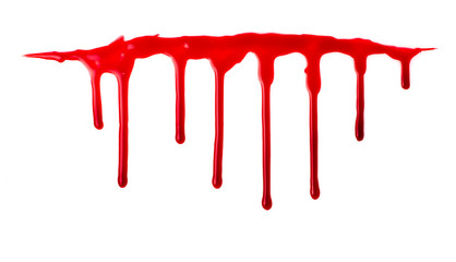 Blood pouring
