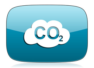 carbon dioxide icon co2 sign