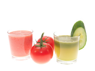 fresh vegetable juices