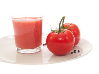 fresh vegetable juice