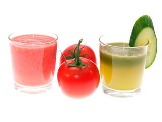 fresh vegetable juices