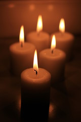 Fototapeta na wymiar Candles 