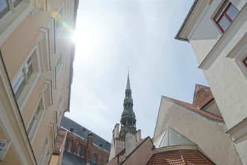 Altstadt von Riga mit St. Peter