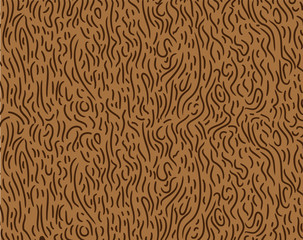 Pattern in zigzag with brown line