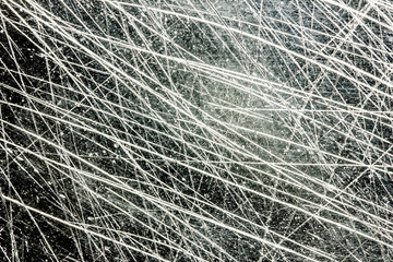 Metal scratched surface texture.