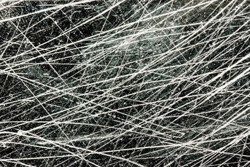 Metal scratched surface texture.