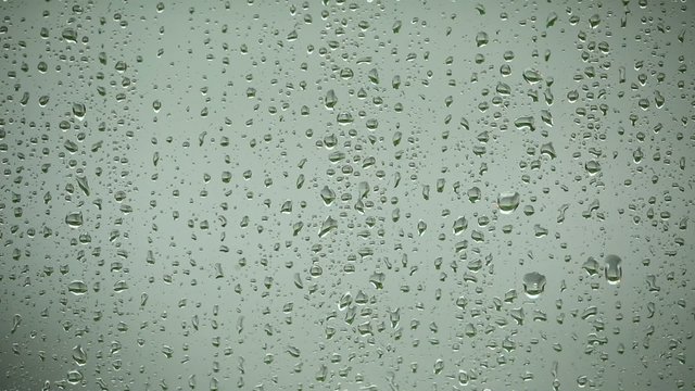 Rainy window surface