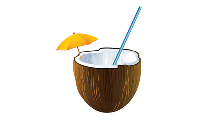summer drink vector design