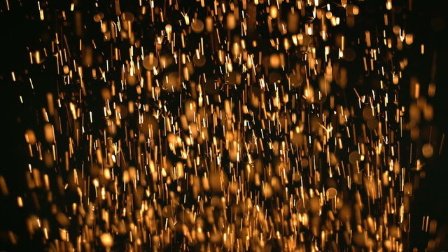 Flying particles