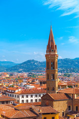 Fototapeta na wymiar Tower in Florence, Italy