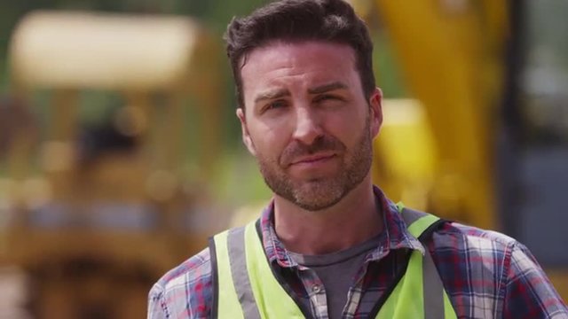 Portrait of construction worker