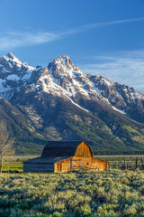 Fototapeta na wymiar Grand Teton Mountains, Wyoming.