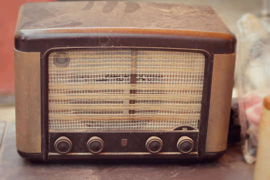 radio antique vintage of beauty