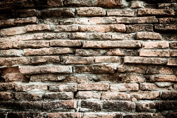 Old grunge brick wall texture background
