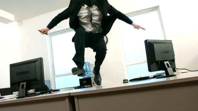 Businessman ninja