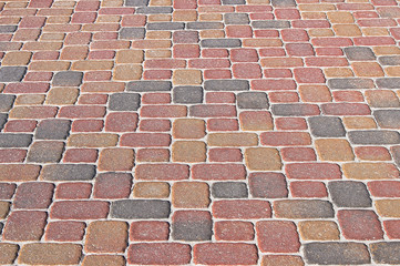 Mosaic modern pavement background