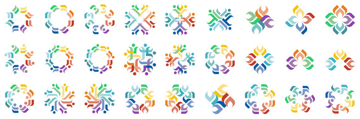 Abstract Circle Vector Design Graphic Logotype Idea