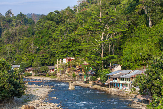 Bukit lawang village, Sumatra, Indonesia