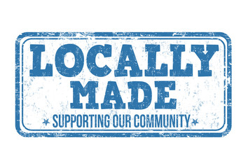 Locally made stamp