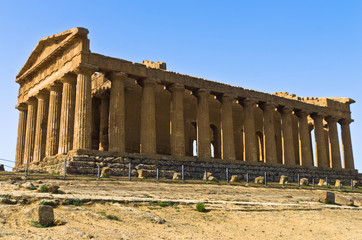 Temple of Concordia at Agrigento Valley of the Temple, Sicily