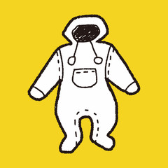 baby clothes doodle
