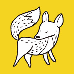 fox doodle