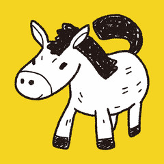 horse doodle