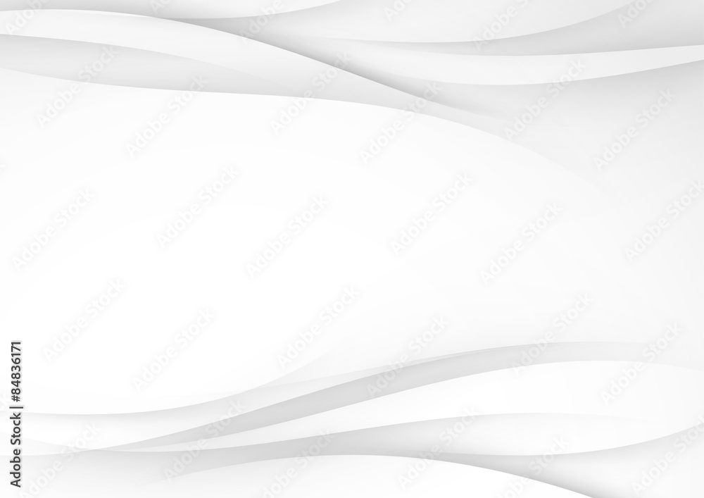 Wall mural gradient swoosh smooth soft line background