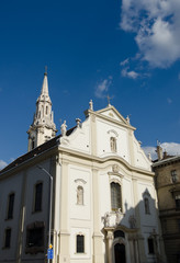 Fototapeta na wymiar Franciscan church, Budapest