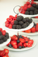 berries on a plate