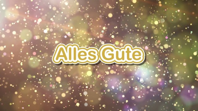 Alles Gute - Buntes Universum