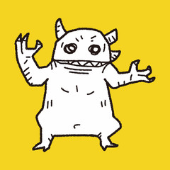 monster doodle