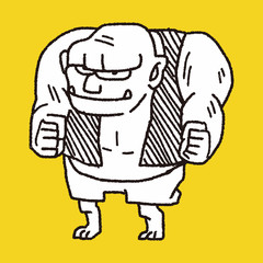 giant ogre doodle
