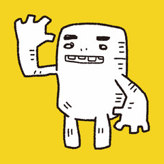 monster doodle