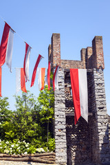 medieval fortress. Color image