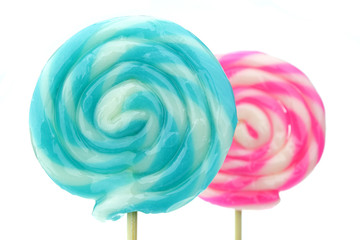 Closeup of Lollipops