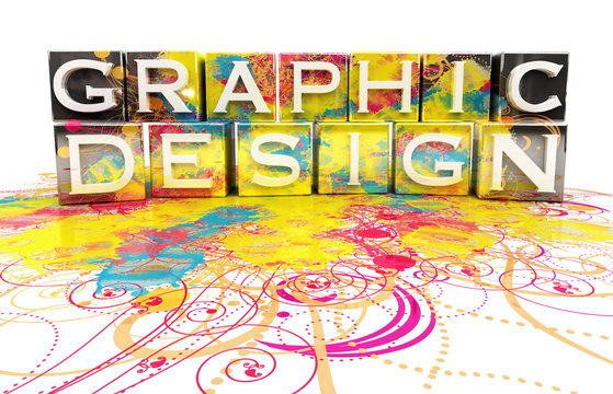 Graphic Design Concept Isolated