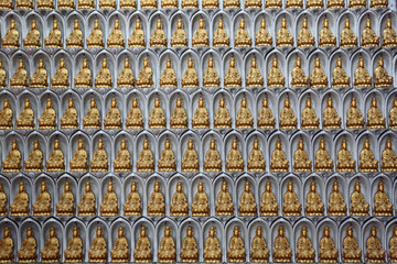 Buddha statuette, Kek Lok Si Temple, Penang, Malaysia