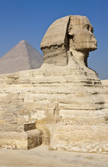 Egypt, archaeological site of Giza, the sphinx