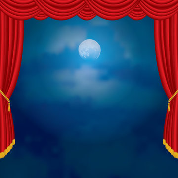 blue moonlight stage