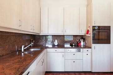 interior, classic domestic kitchen