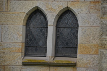 Kirchenfenster der Kirche in Kleinenbremen
