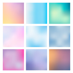 Set Blurred Backgrounds
