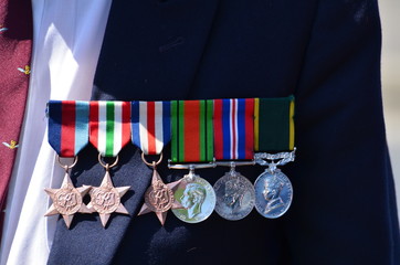 Médailles militaires anglaises 