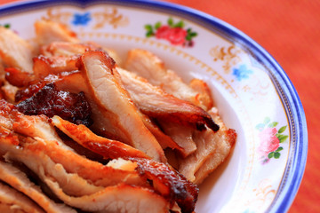 BBQ pork - Style chinese food